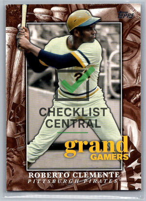 2024 Topps Grand Gamers Roberto Clemente #GOG22