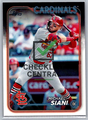 2024 Topps Update Michael Siani #113