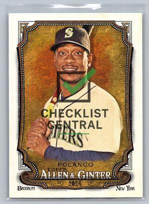 2024 Topps Allen & Ginter Jorge Polanco #329 SP