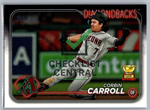 2024 Topps Corbin Carroll #156