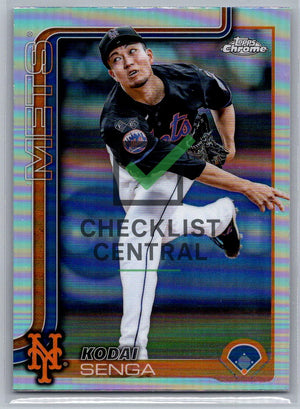 2025 Topps Chrome Refractors Kodai Senga #246