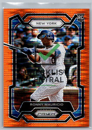 2024 Panini Prizm Prizms Orange Pulsar Ronny Mauricio #209 - 019/399