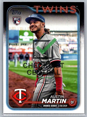 2024 Topps Update Austin Martin #US114