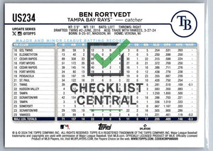 2024 Topps Update Rainbow Foil Ben Rortvedt #US234