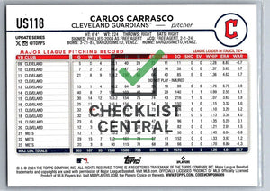 2024 Topps Update Carlos Carrasco #US118