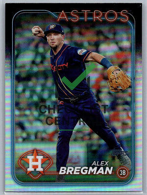 2024 Topps Rainbow Foil Alex Bregman #84