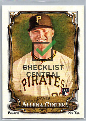 2024 Topps Allen & Ginter Henry Davis #4 RC