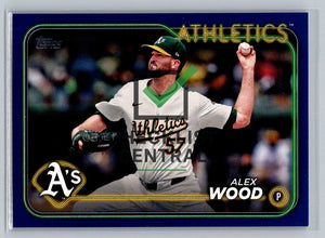 2024 Topps Update Royal Blue Alex Wood #US276