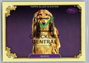 2024 Topps Allen & Ginter Westminster Stars of the Show Burns #SOS-8
