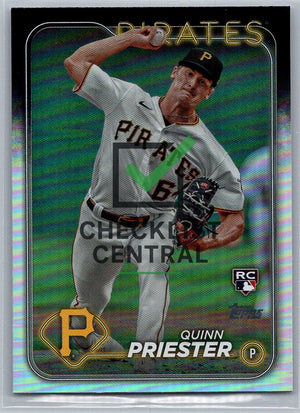 2024 Topps Rainbow Foil Quinn Priester #93