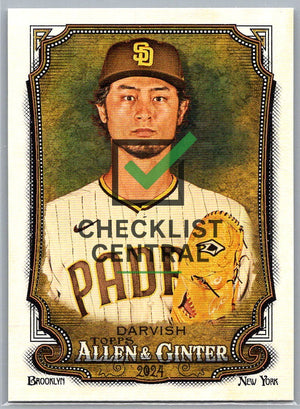 2024 Topps Allen & Ginter Yu Darvish #5