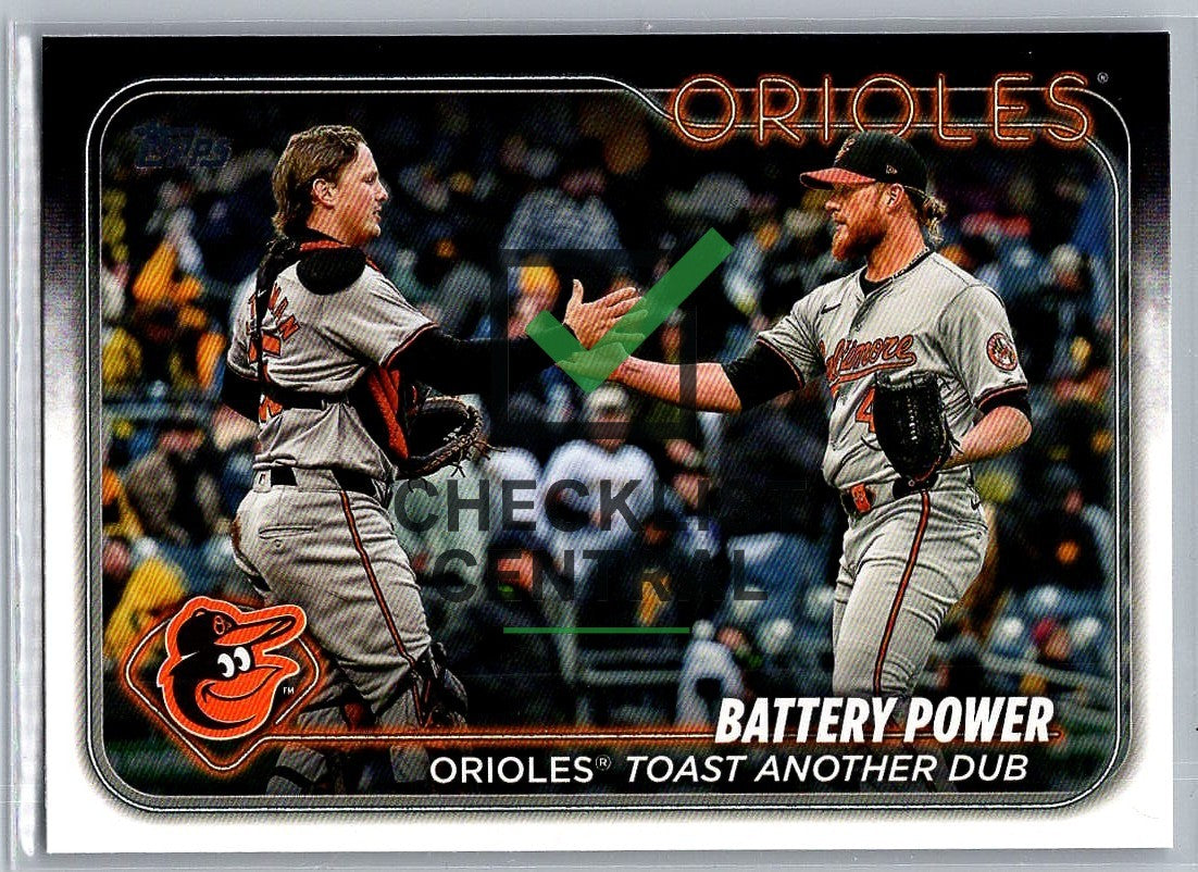 2024 Topps Update Craig Kimbrel & Adley Rutschman #US44 - Battery Power