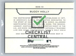 2024 Topps Allen & Ginter Westminster Stars of the Show Buddy Holly #SOS-10
