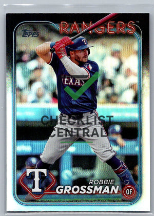 2024 Topps Update Rainbow Foil Robbie Grossman #US11