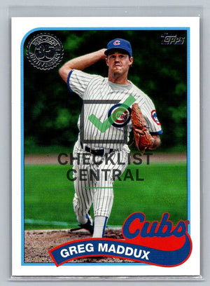 2024 Topps Update '89 Topps Greg Maddux #89US-34
