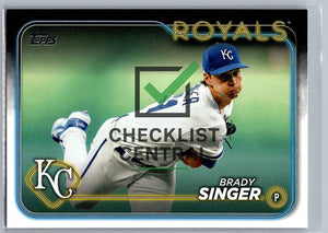 2024 Topps Brady Singer #173
