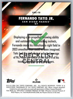 2024 Topps Update Let Him Cook Fernando Tatis Jr. #LHC-10