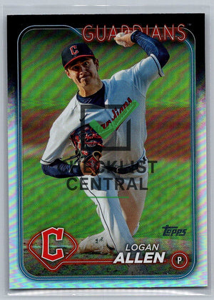 2024 Topps Rainbow Foil Logan Allen #339