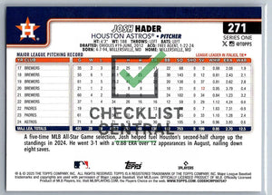 2025 Topps Josh Hader #271