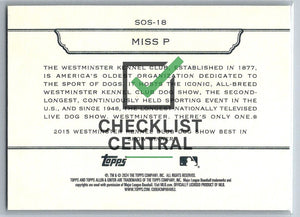 2024 Topps Allen & Ginter Westminster Stars of the Show Miss P #SOS-18