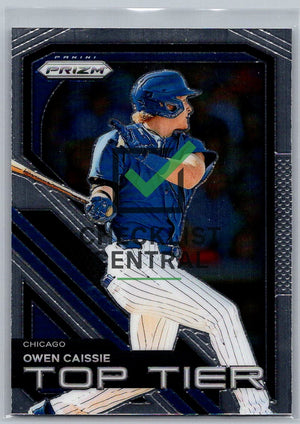 2024 Panini Prizm Top Tier Owen Caissie #20
