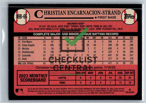 2024 Topps '89 Topps Christian Encarnacion-Strand #89B65
