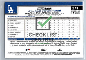 2025 Topps River Ryan #273 RC