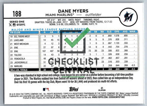 2024 Topps Dane Myers #188