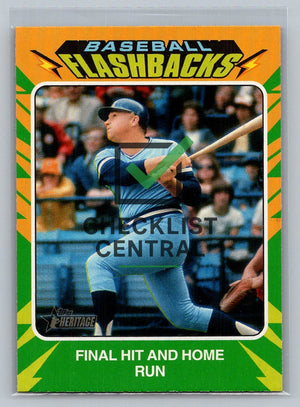 2024 Topps Heritage Baseball Flashbacks Harmon Killebrew #BF13