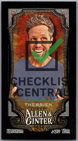 2024 Topps Allen & Ginter Mini Black Border T.J. Therrien #209