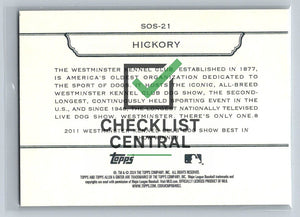 2024 Topps Allen & Ginter Westminster Stars of the Show Hickory #SOS-21