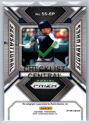2024 Panini Prizm Sensational Signatures Prizms Green Everson Pereira #SS-EP