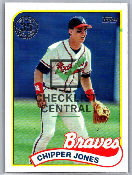 2024 Topps '89 Topps Chipper Jones #89B76