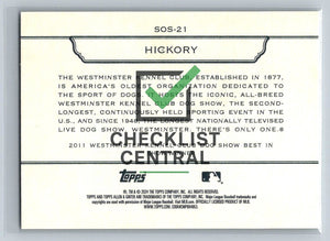 2024 Topps Allen & Ginter Westminster Stars of the Show Hickory #SOS-21