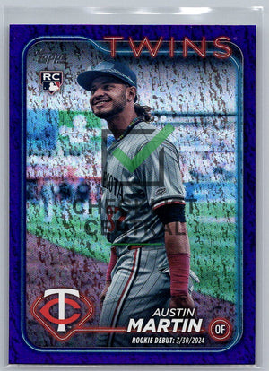 2024 Topps Update Purple Holo Foil Austin Martin #US114 - 562/799