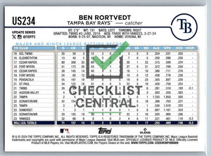 2024 Topps Update Rainbow Foil Ben Rortvedt #US234