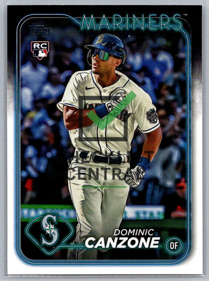 2024 Topps Dominic Canzone #195 RC