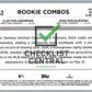2024 Topps Update Clayton Andrews & Josh Maciejewski #US163 - Rookie Combos