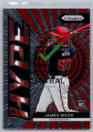 2024 Panini Prizm Hype James Wood #19