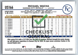 2024 Topps Update Michael Wacha #US166
