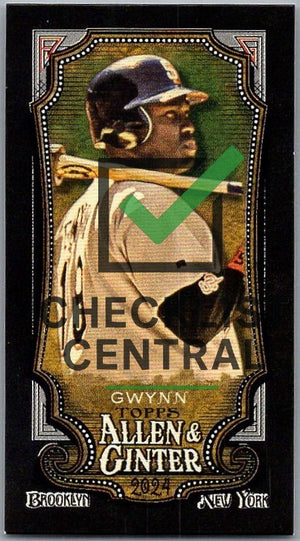 2024 Topps Allen & Ginter Mini Black Border Tony Gwynn #283