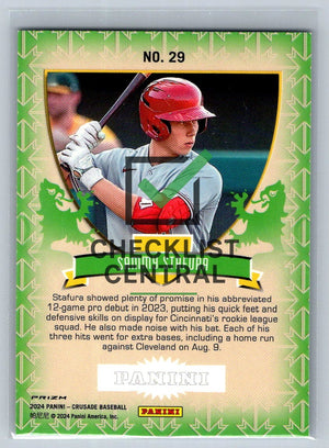 2024 Panini Crusade Crusade Sammy Stafura #29