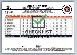 2024 Topps Chas McCormick #203