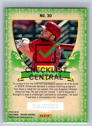 2024 Panini Crusade Crusade Nolan Schanuel #30