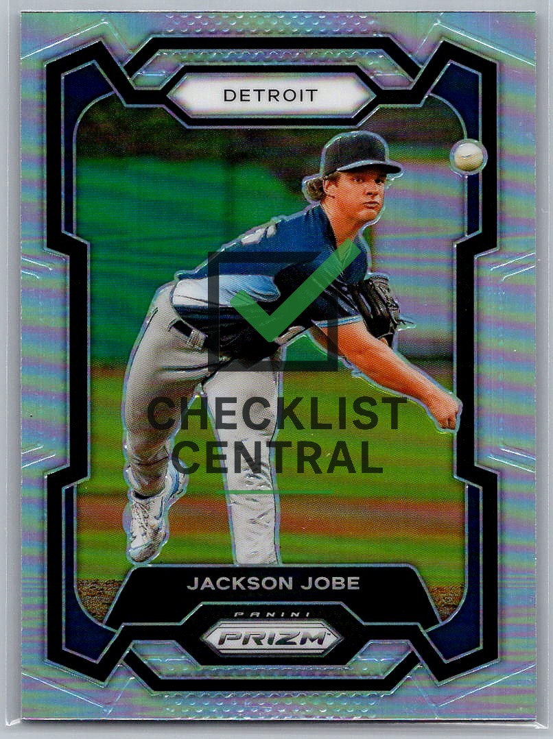 2024 Panini Prizm Prizms Silver Jackson Jobe #249