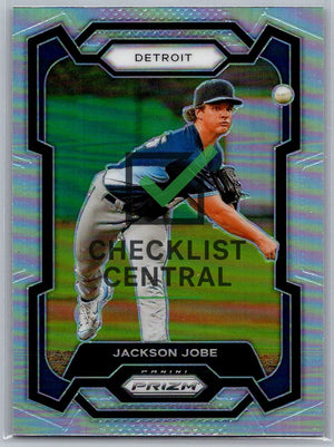 2024 Panini Prizm Prizms Silver Jackson Jobe #249