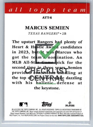 2024 Topps '23 All-Topps Team Marcus Semien #ATT6