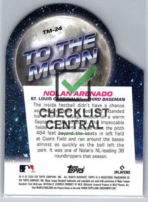2024 Topps Big League To the Moon Nolan Arenado #TM-24