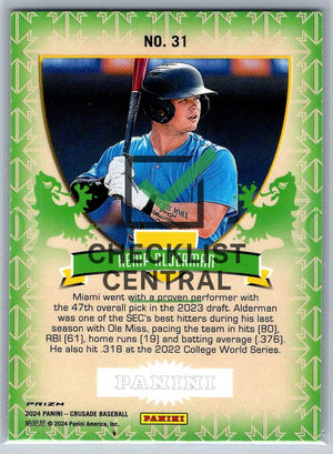 2024 Panini Crusade Crusade Kemp Alderman #31