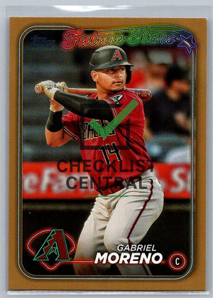 2024 Topps Gold Gabriel Moreno #268 Future Stars